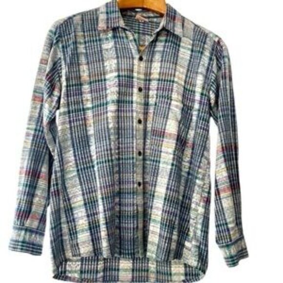 Altiplano button down shirt, size M, Guatemala, all cotton, excellent condition - Picture 2 of 5